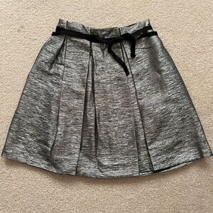 Chloe metallic A line skirt Size T36